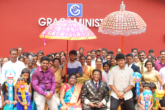 Grace Ministry Celebrated the Feast of Divine Mercy 2018 along with the 5th Anniversary of Prayer Center with grandeur in Mangalore here on April 6, 2018.